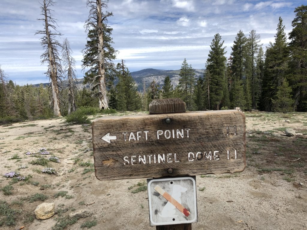 triale w Yosemite są dobrze oznakowane